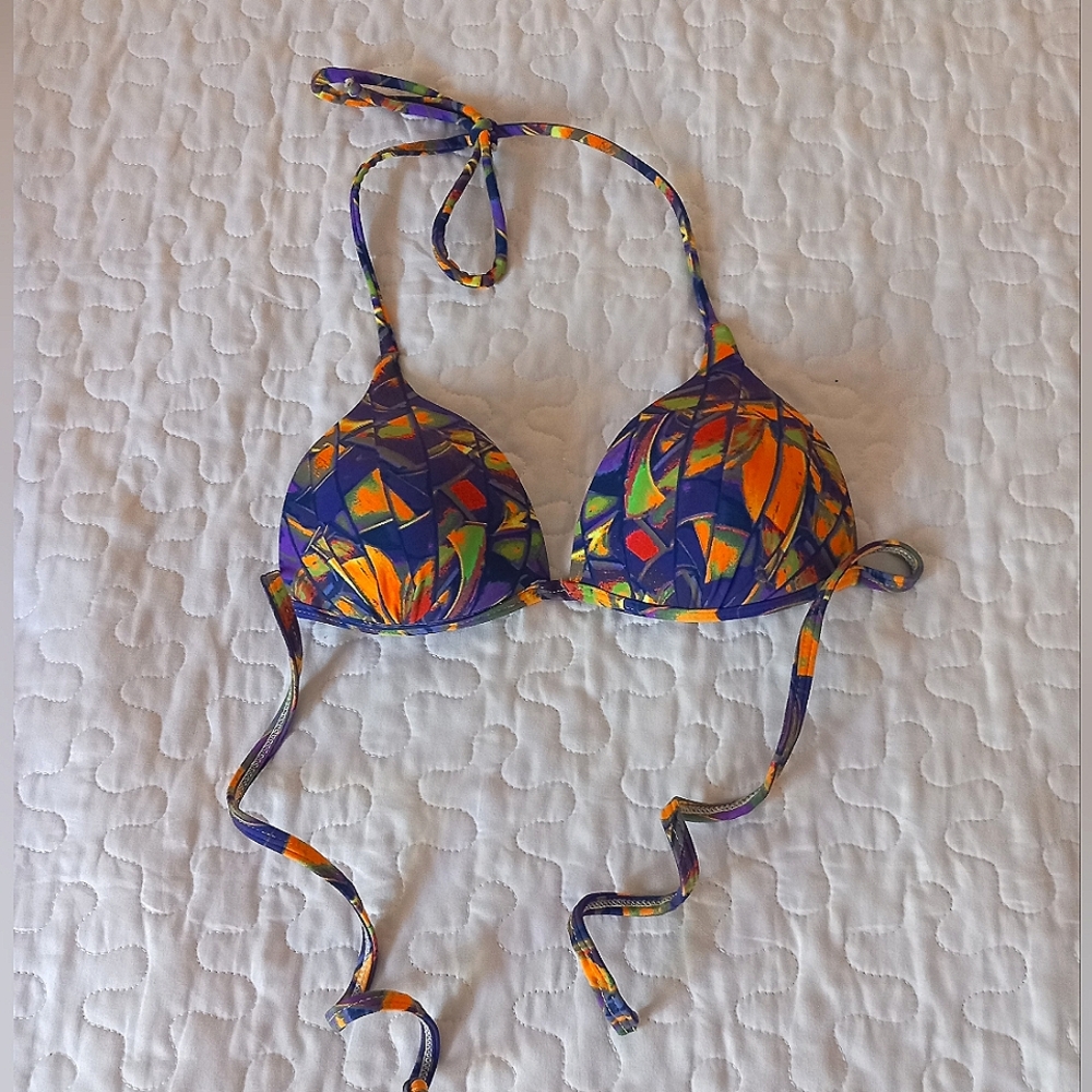 Bikini Top From Rio De Janeiro. Does Not Fold Or Wrinkle.